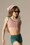 Tiger Friday Online Shop for Henley Reversible Crop Top - Desert Rose - LAST CHANCE | FINAL SALE Dancewear - View : 1