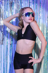 Tiger Friday Online Shop for Radiance Twisted Sister Bralette - Obsidian Dancewear - View : 4