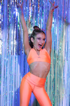 Tiger Friday Online Shop for Radiance Twisted Sister Bralette - Frosted Coral Dancewear - View : 4