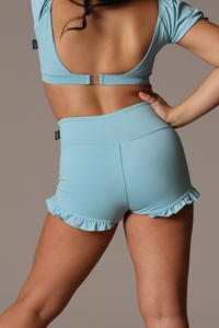 Filly Bootie Shorts - Sunday Blue