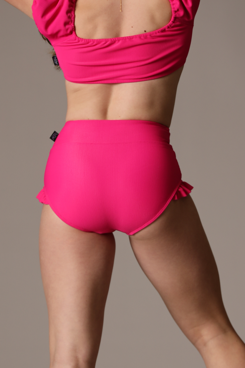 Tiger Friday Online Shop for Filly Ribbed Briefs - Fuchsia Dancewear - Size: CL