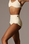 Filly Ribbed Briefs - Ivory FINAL SALE