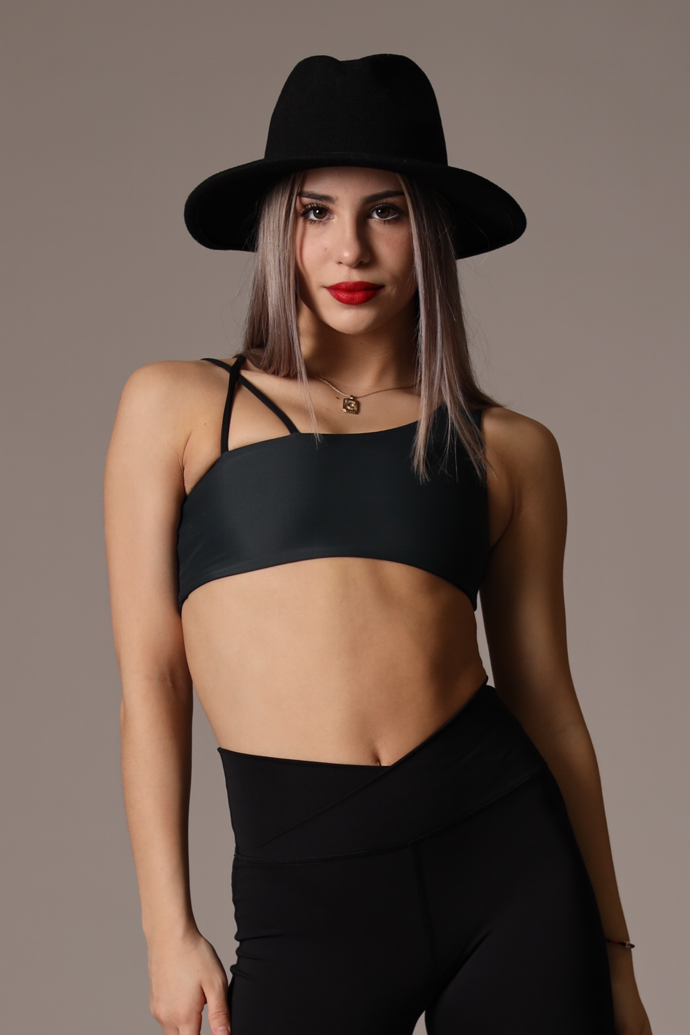 (pre)Loved May Reversible Crop Top - Smoke - FINAL SALE