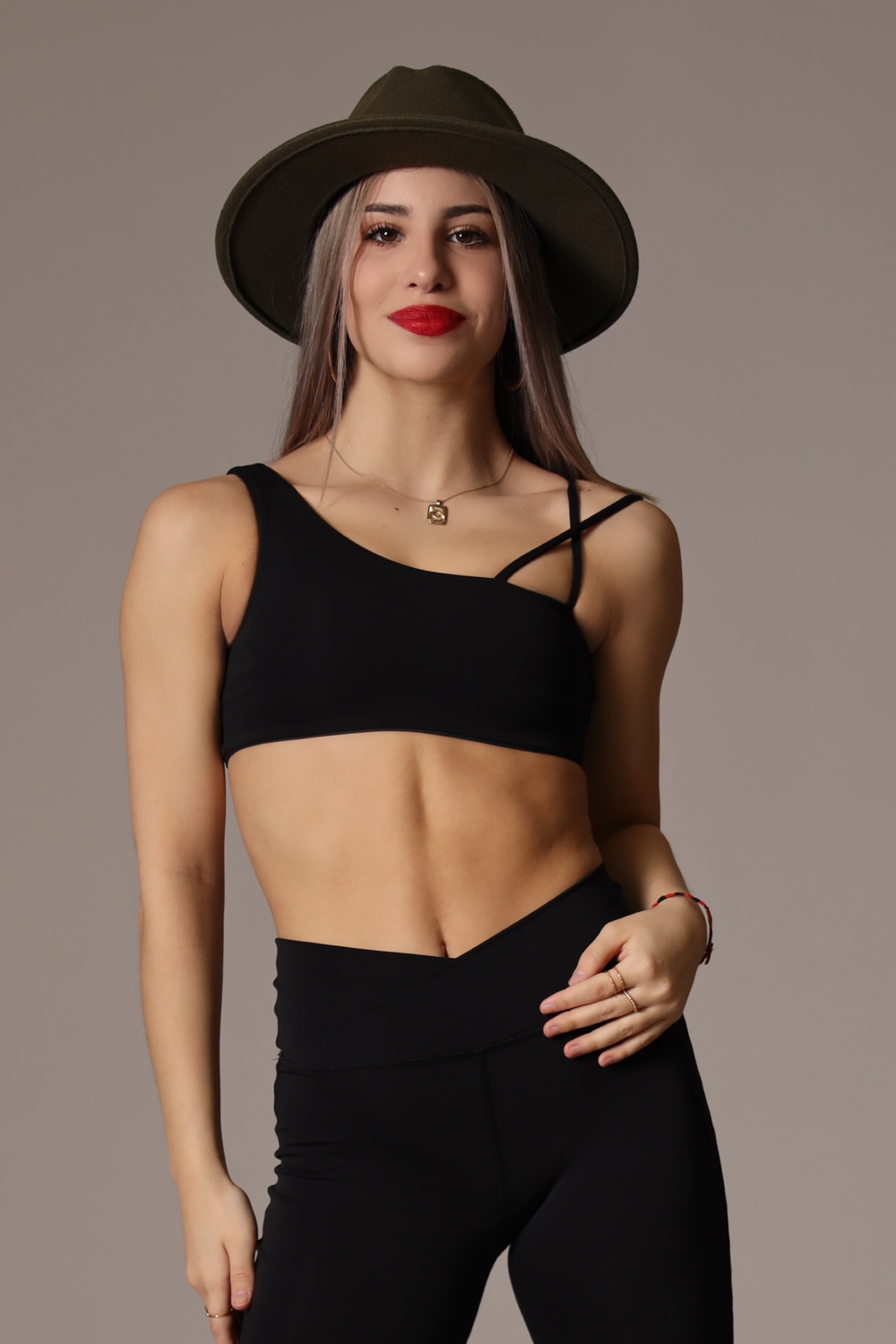 (pre)Loved May Reversible Crop Top - Smoke - FINAL SALE
