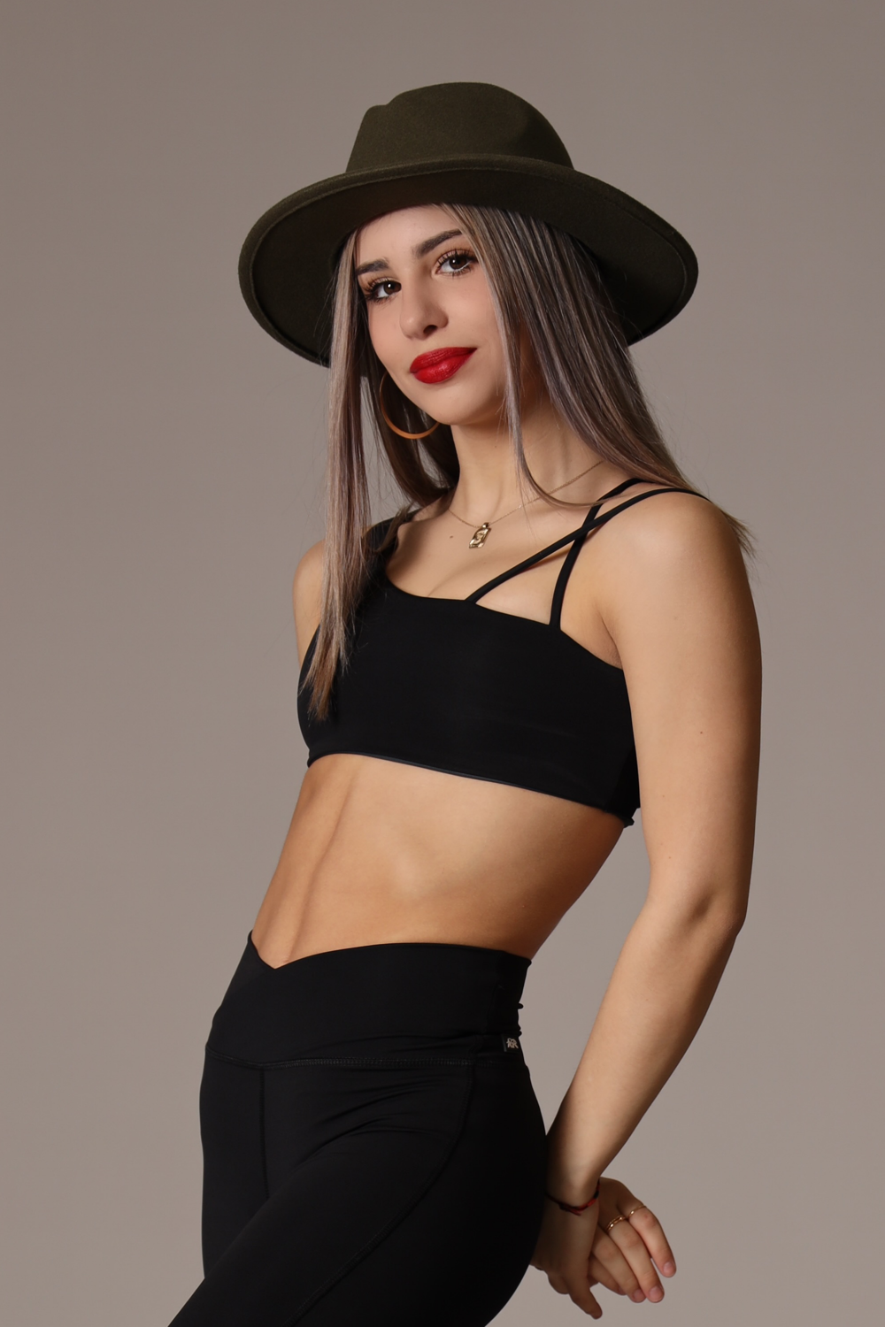(pre)Loved May Reversible Crop Top - Smoke - FINAL SALE