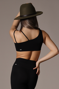 (pre)Loved May Reversible Crop Top - Smoke - FINAL SALE