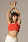 Tiger Friday Online Shop for Duchess Crop Top - Cherry Dancewear - Size: Child Large