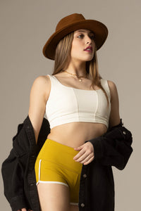 Tiger Friday Online Shop for Duchess Crop Top - Ivory Dancewear - Size: Adult Small
