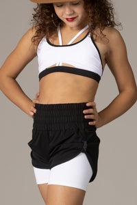 Tiger Friday Online Shop for Boxys Athletic Dance Short - Black Pepper Dancewear - Size: Adult Large (coming soon!)
