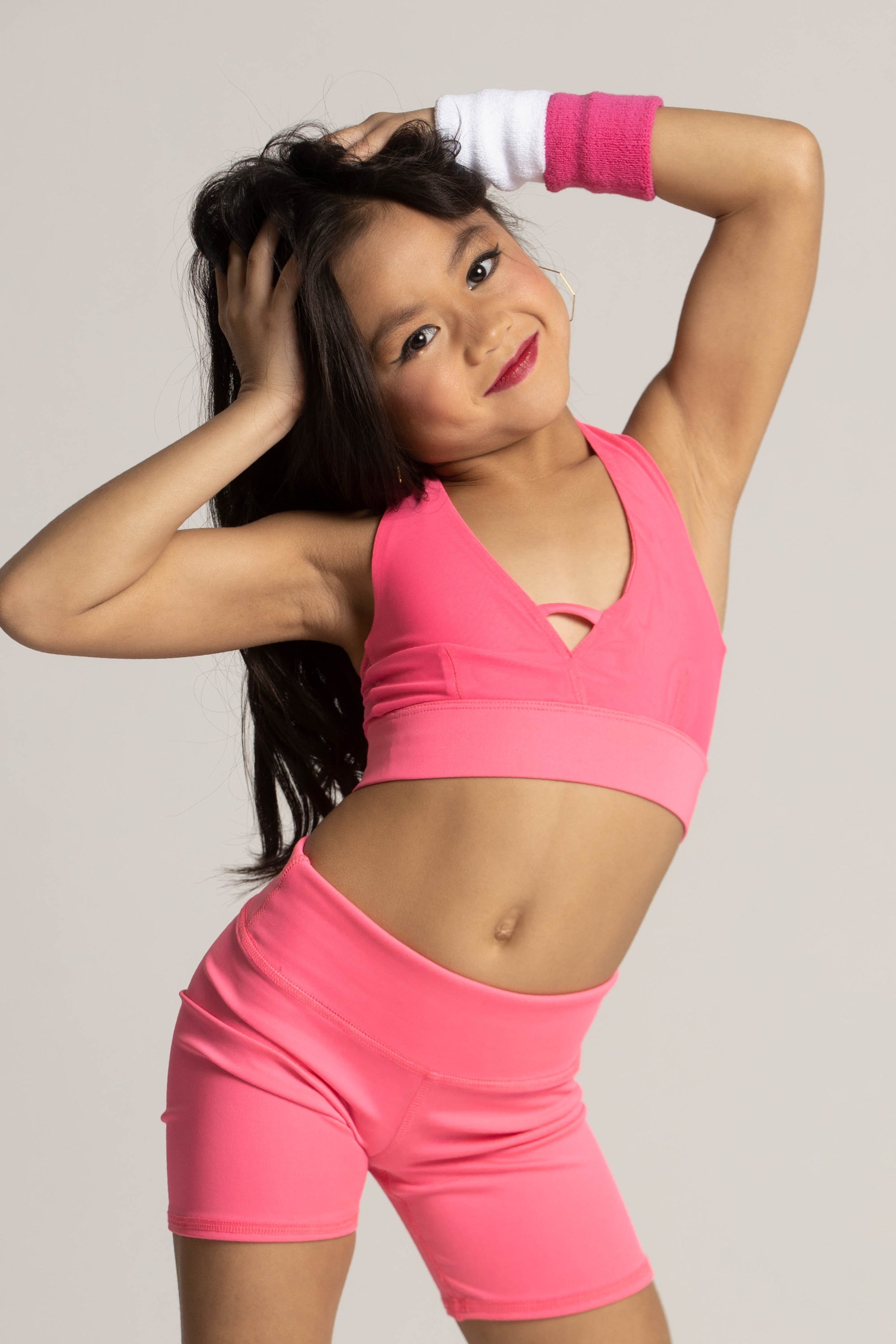 Tiger Friday Barbie Pink Bralette With Open Back And Slip On Design Size Child XL