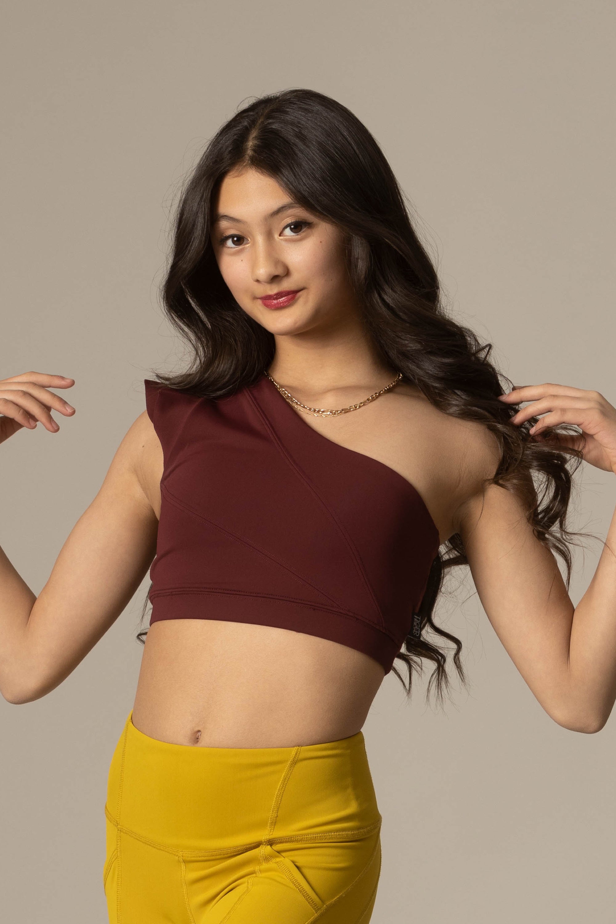 Tiger Friday Online Shop for Southern Belle Crop Top - Wine Dancewear - Size: Adult XS