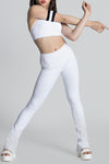 Tiger Friday Online Shop for Retro Flare Leggings - Chalk Dancewear - Size: Child Small