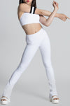 Tiger Friday Online Shop for Retro Flare Leggings - Chalk Dancewear - Size: Child Small