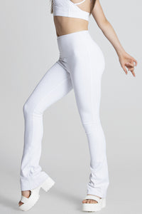 Tiger Friday Online Shop for Retro Flare Leggings - Chalk Dancewear - Size: Child Medium